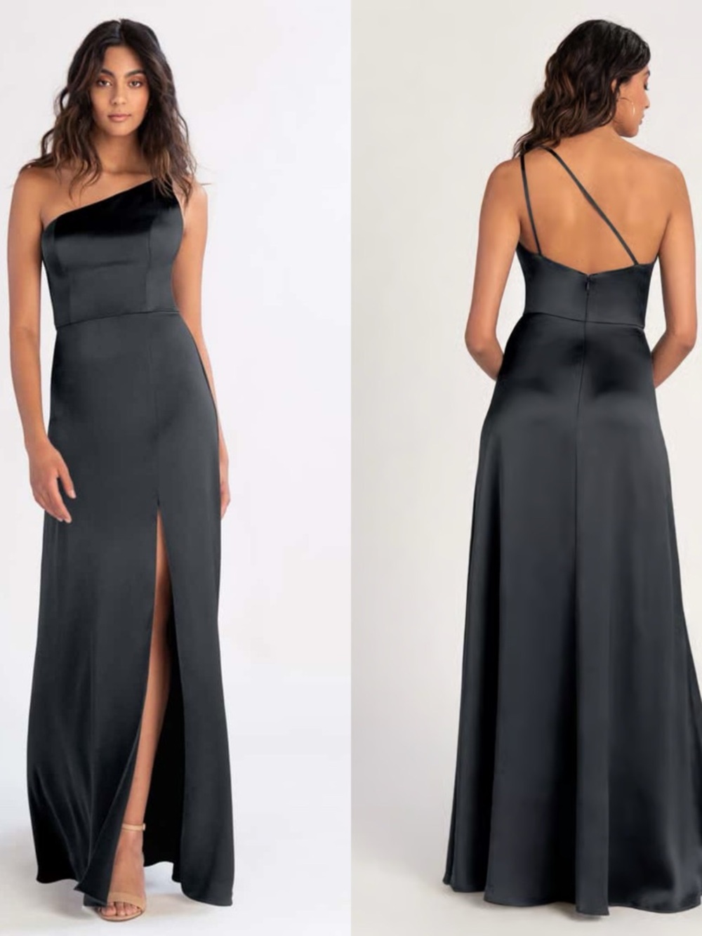 Jenny Yoo Sz 10 Jensen Black Maxi